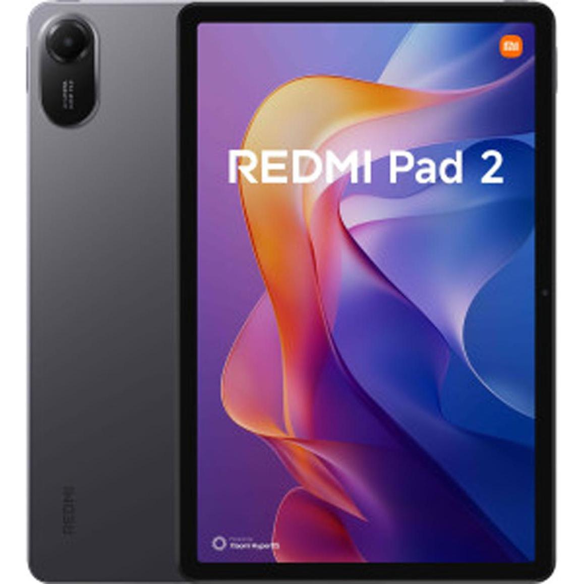 Xiaomi Redmi Pad 2 with Black Case (nur WLAN, 11", 128 GB, Graphite gray), Tablet, Grau