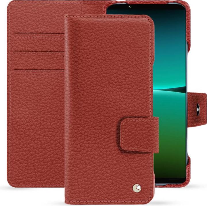 Actual product image Noreve Leather wallet with horizontal flap (Sony Xperia 5 IV)