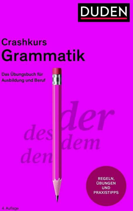 Produktbild Crashkurs Grammatik (Deutsch, Anja Steinhauer, 2018)