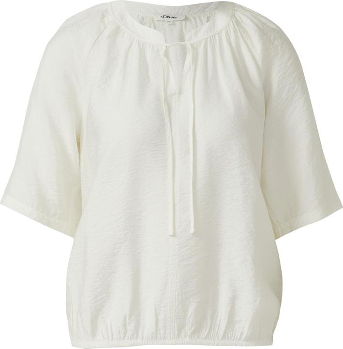 Immagine prodotto s.Oliver Bluse Strukturierte Viskosemix-Bluse im O-Shape (36)