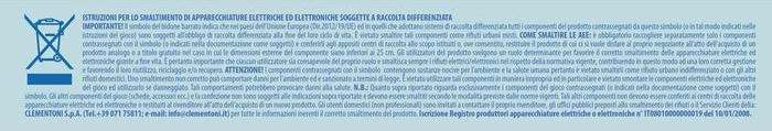 Nährwerte und Zutaten Clementoni Ich entdecke die Welt in 100 Wörtern (Italienisch, Englisch)