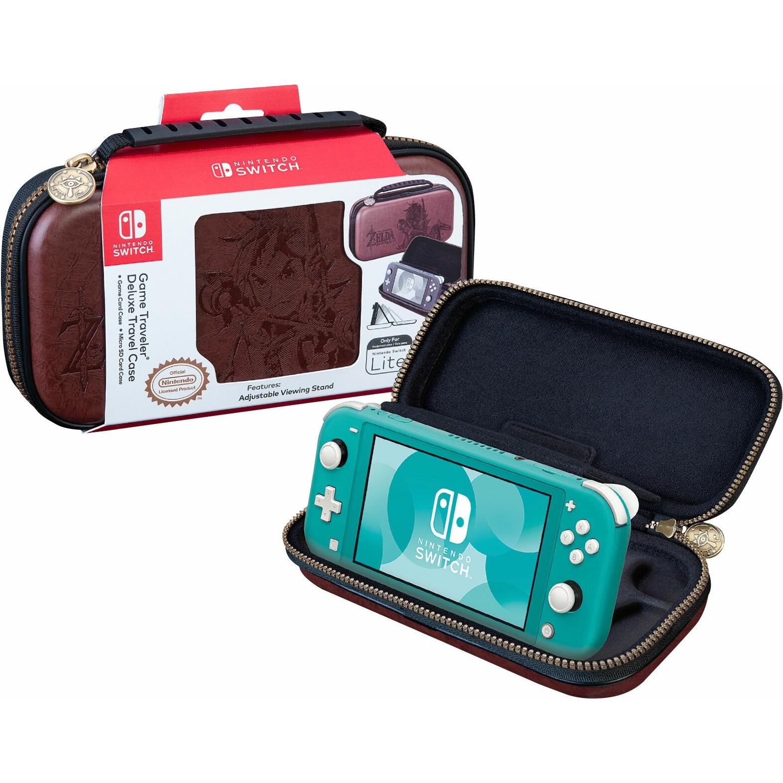 Thumbnail - Bigben Travel Case Zelda (Switch Lite), Weiteres Gaming Zubehör, Braun