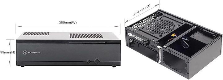 Produktbild Silverstone Sst-Ml05b (Mini-ITX)