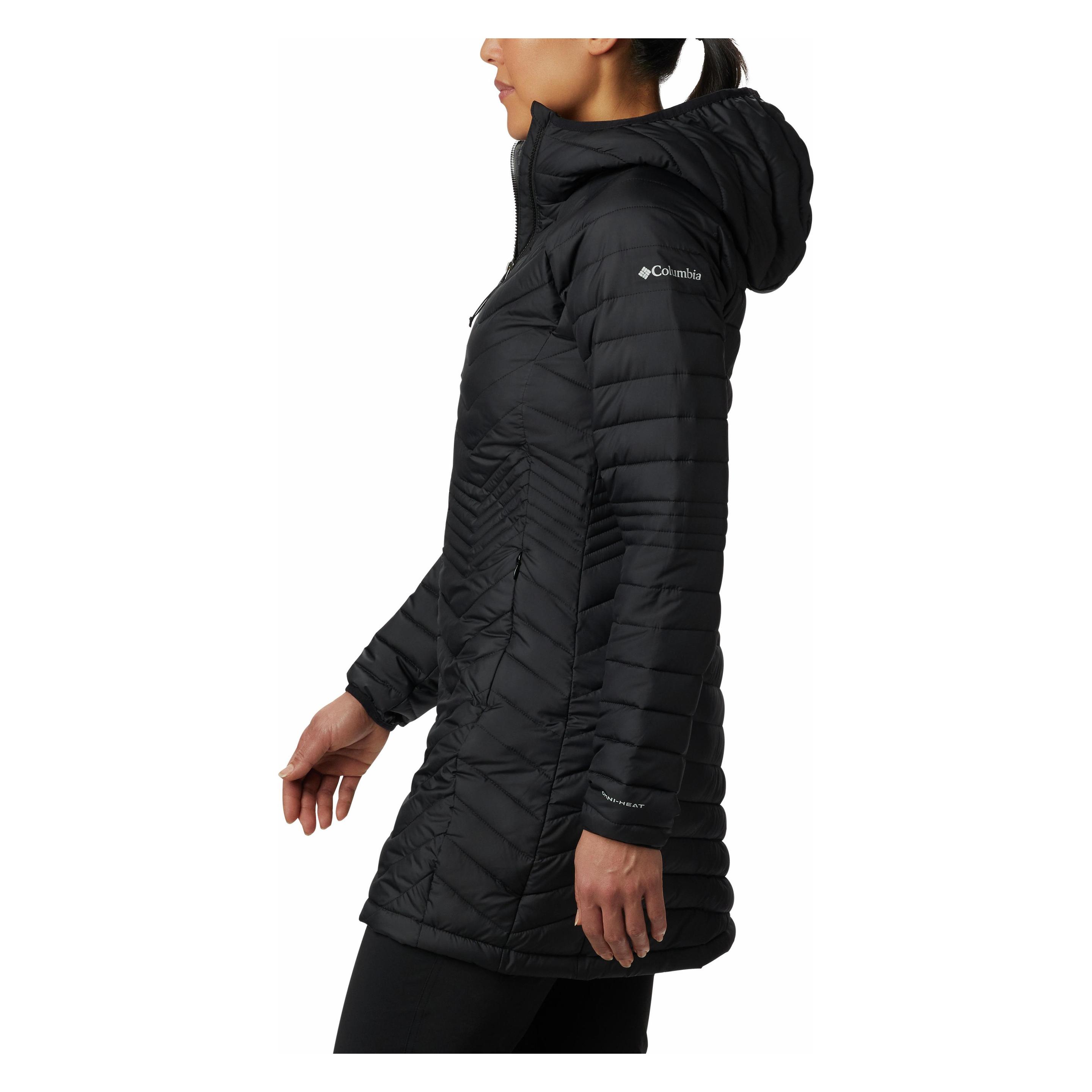 Columbia, Vrouwen, Winterjassen, Poeder Lite, Zwart, (S)