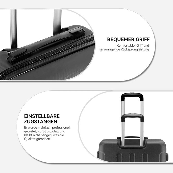 Produktbild Beibye Hartschalen-Reisekoffer-Set (110 l)