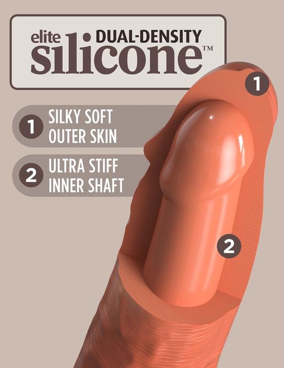Image du produit Doc Johnson KCE 8 Cock double densité Tan