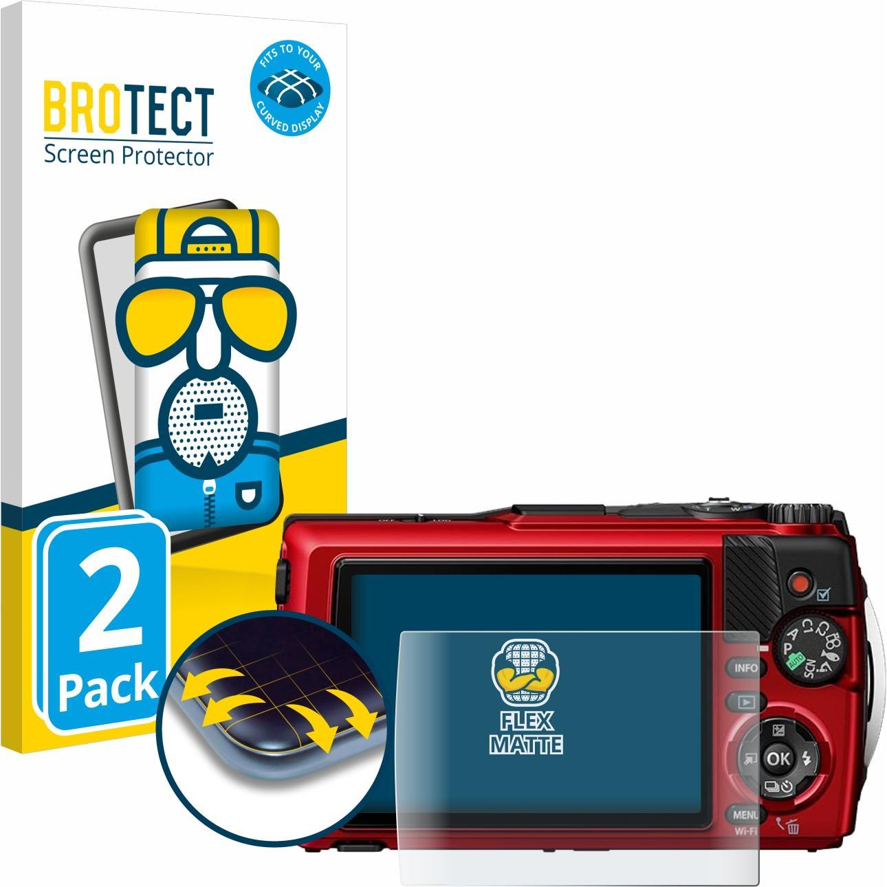 BROTECT Full-Cover Displayschutz Matt (Displayschutz), Kameraschutz