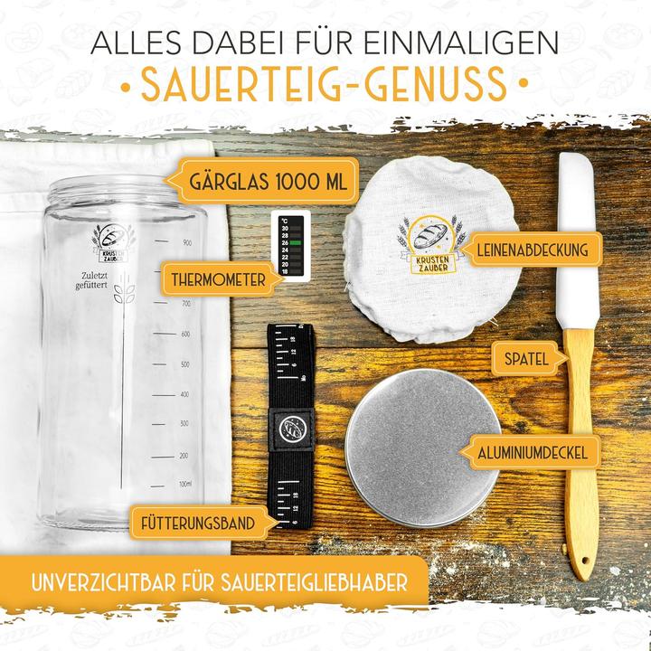 Produktbild Krustenzauber Sauerteig Starter Set