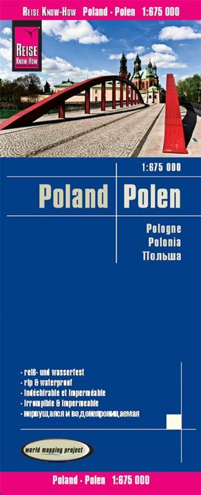 Actual product image Map Poland (1:675.000) 675000