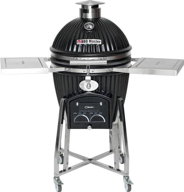 BBQ Master Kamado L Pro Schwarz Matt (490 mm)