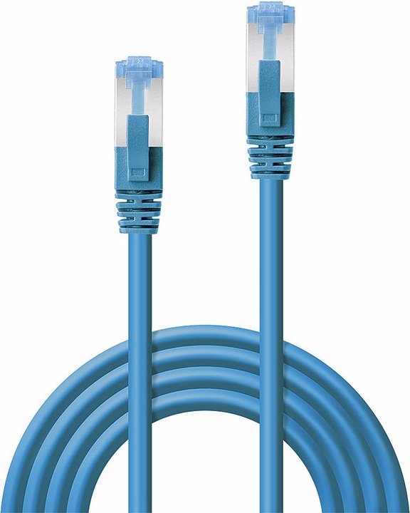 Actual product image Lindy Network cable (LSOH, PiMF, S/FTP, CAT6a, 0.50 m)