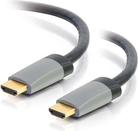 Image du produit C2G 3 m - Câble HDMI® haut débit Select avec Ethernet 4K 60 Hz - encastrable dans le mur, certifié CL2 (3 m)