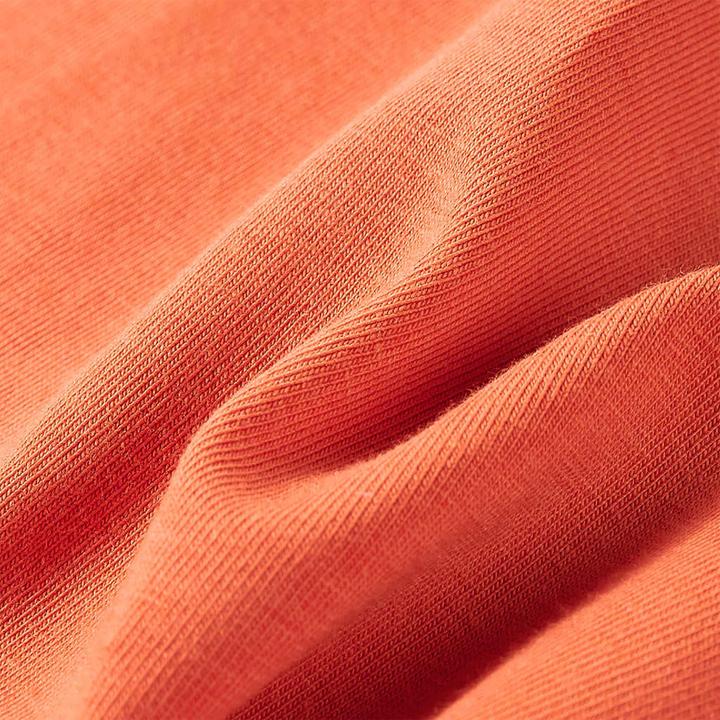 Immagine prodotto vidaXL Camicia da bambino a maniche lunghe arancione scuro 140,Materiale: 95 (140)