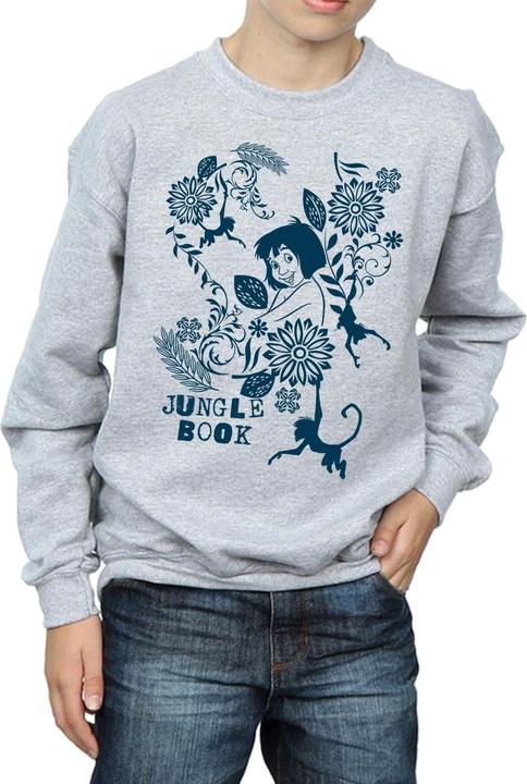 Produktbild Disney The Jugle Book Mowgli Tale Sweatshirt Jungen (140, 146)