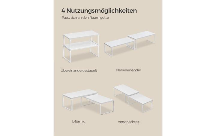 Produktbild Songmics Regal 2er Set