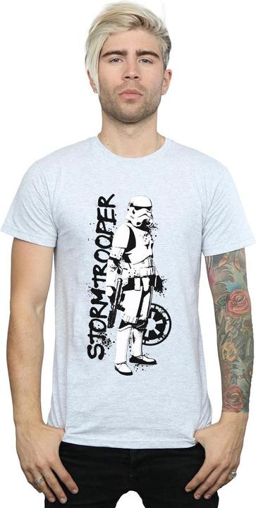 Produktbild Star Wars The Mandalorian Splat Stormtrooper TShirt (S)