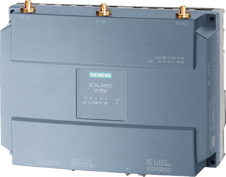 Produktbild Siemens SCALANCE RJ45 Client Module Radio Interface nur zum Betrieb in USA