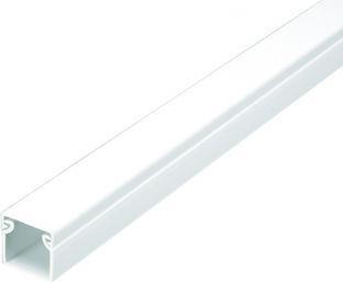 RS PRO Kabelkanal Weiss, 15 mm x 25mm, Länge 2m Kun