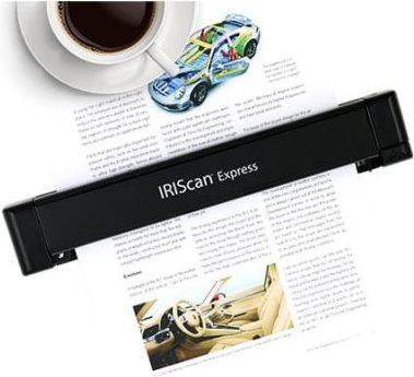 Image du produit Iris Scanner à feuilles pour documents Express 4 458510 (A4, USB, câble USB) (USB)