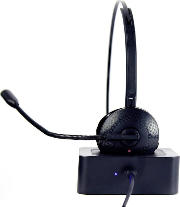 Produktbild Gembird Bluetooth-Callcenter-Headset Mono schwarz (Kabellos, USB-C)