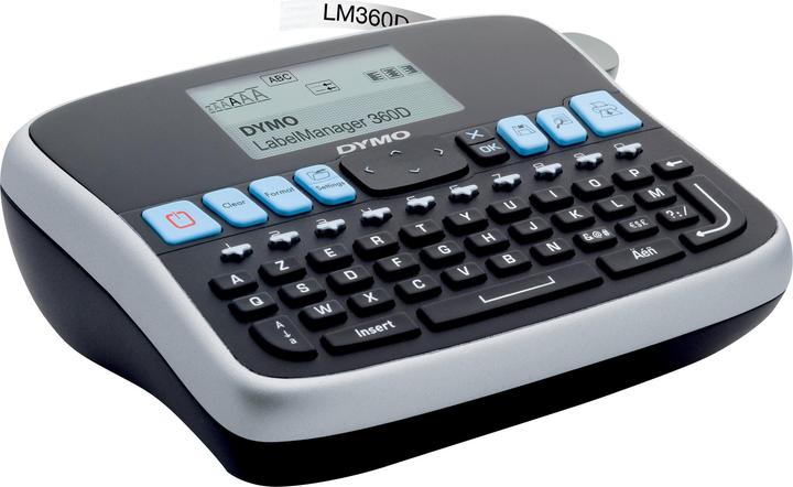Actual product image Dymo LabelManager 360D FR keyboard layout