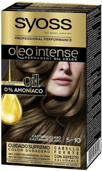 Actual product image Syoss OLIO INTENSE ink sin amoniaco #5.92-rojo intenso 5 pz (5-92)