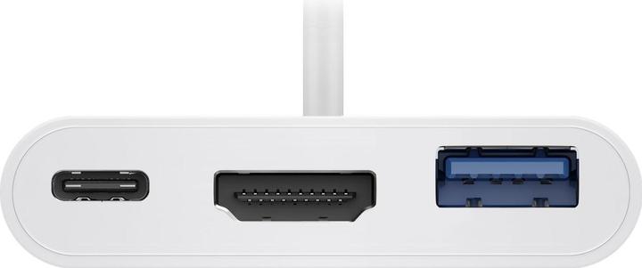 Immagine prodotto Goobay USB-C™ Multiport Adapter HDMI, bianco, 0,15 m (USB-C, 3 porte)