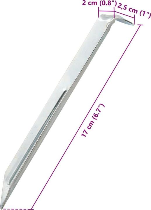 Produktbild vidaXL Zelthering