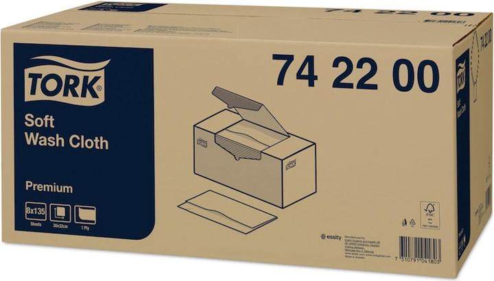 Tena Airlaid Tork Premium washcloth