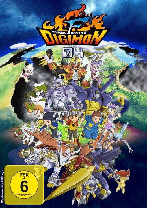 Actual product image Digimon Frontier - The Complete Series (9 DVDs) (DVD, 2002, German, Japanese)