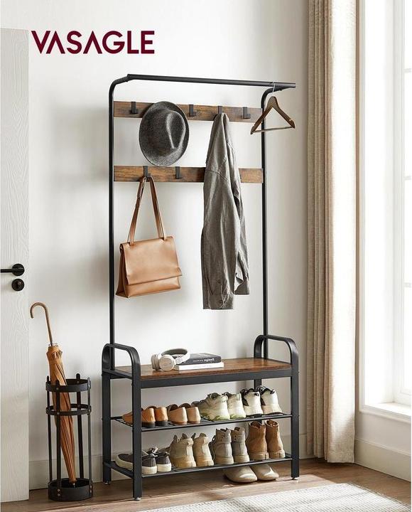 Actual product image Vasagle Wall coat rack