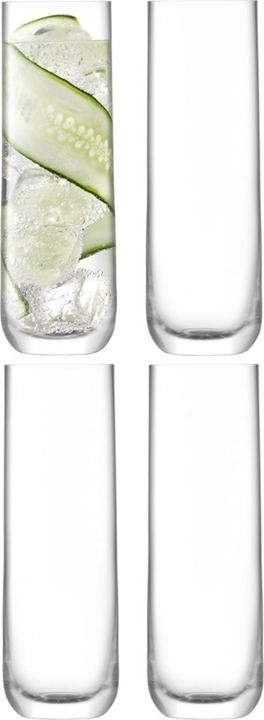 LSA Borough Longdrinkgläser 420ml Klar x 4 (4.20 dl, 4 x, Verres à long drink)