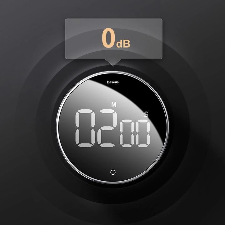 Productafbeelding Baseus heyo rotatie countdown timer Zwart