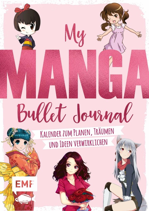 Produktbild My Manga Bullet Journal zum Ausfüllen und Gestalten (Harter Einband, Deutsch)