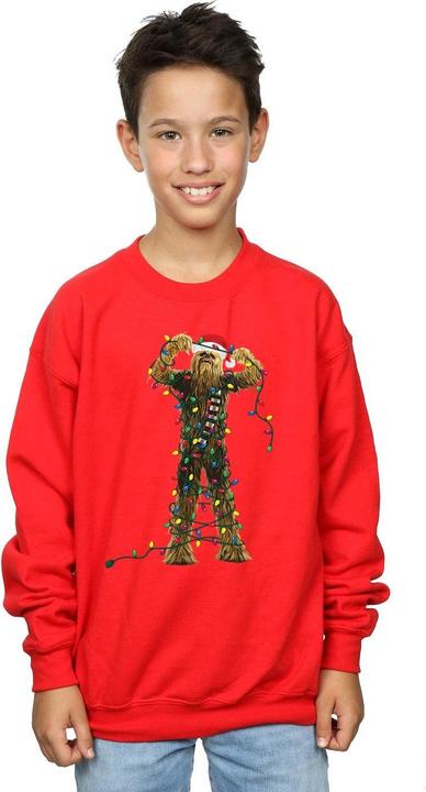 Produktbild Star Wars Chewbacca Christmas Lights Sweatshirt Jungen (152, 158)