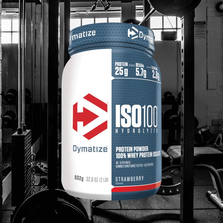 Image du produit Dymatize ISO 100 Hydrolysé (Fraise, 1 x, 932 g)