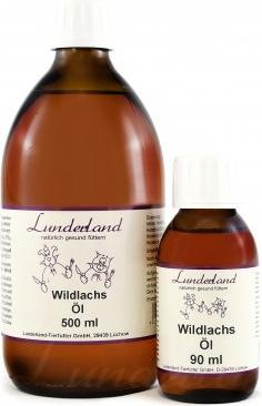 Produktbild Lunderland Wild-Lachsöl Ergänzungsfutter (Adult, Senior, 1 Stk., 740 g)