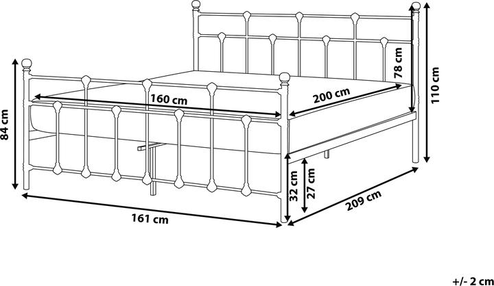 Actual product image Beliani Lynx (160 x 200 cm)
