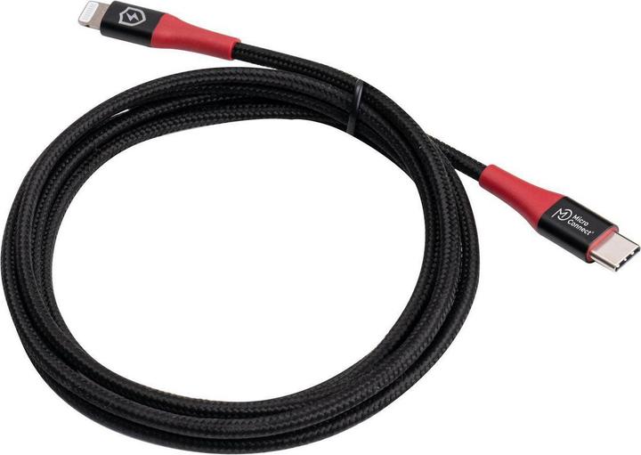 Image du produit MicroConnect USB C – Lightning (1.50 m, USB 2.0, 60 W)