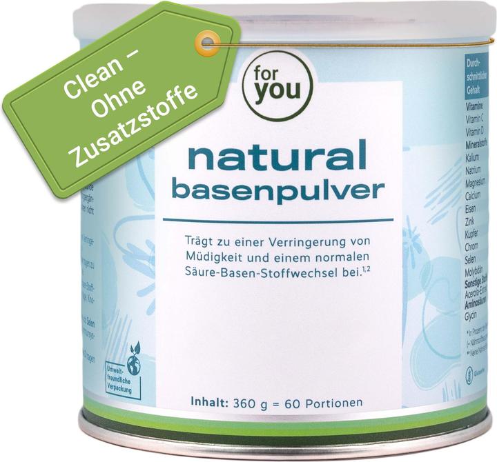 Actual product image For You natural base powder (1 pcs., 360 g)