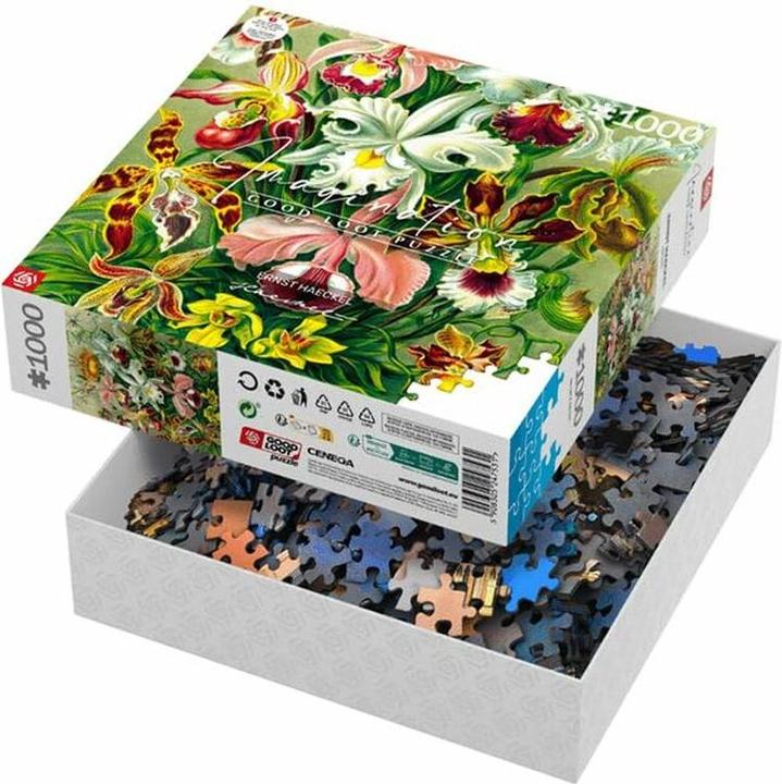Productafbeelding Good Loot Puzzel Goede buit 1000 Verbeelding Ernst Haeckel Orchidea / Orchidee (1000 onderdelen)