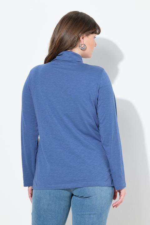 Produktbild Ulla Popken Shirt, Rollkragen, Slim, Langarm (60)