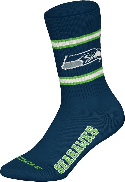 Produktbild NFL Freizeitsocken Seattle Seahawks Crew (3er Pack, 43 - 46)