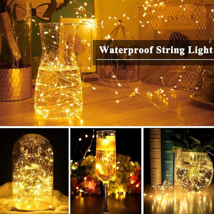 Actual product image Bowfar LED light chain (20 m)