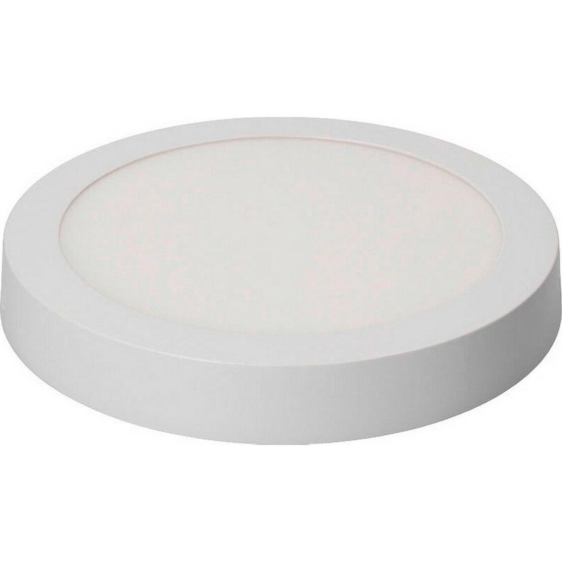 EDM, Applique + Plafoniera, Deckenlampe 31594 Weiss Aluminium Kunststoff 20 W 22,5 x 22,5 x 4 cm (6400 K) (1500 lm)