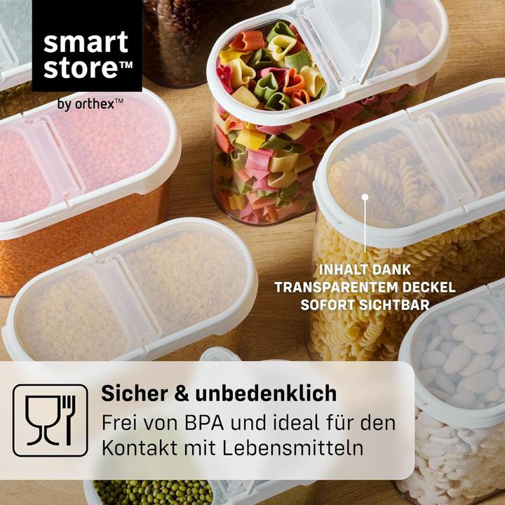 Produktbild Smartstore 2-teiliges Vorratsbehälter-Set (1.70 l)