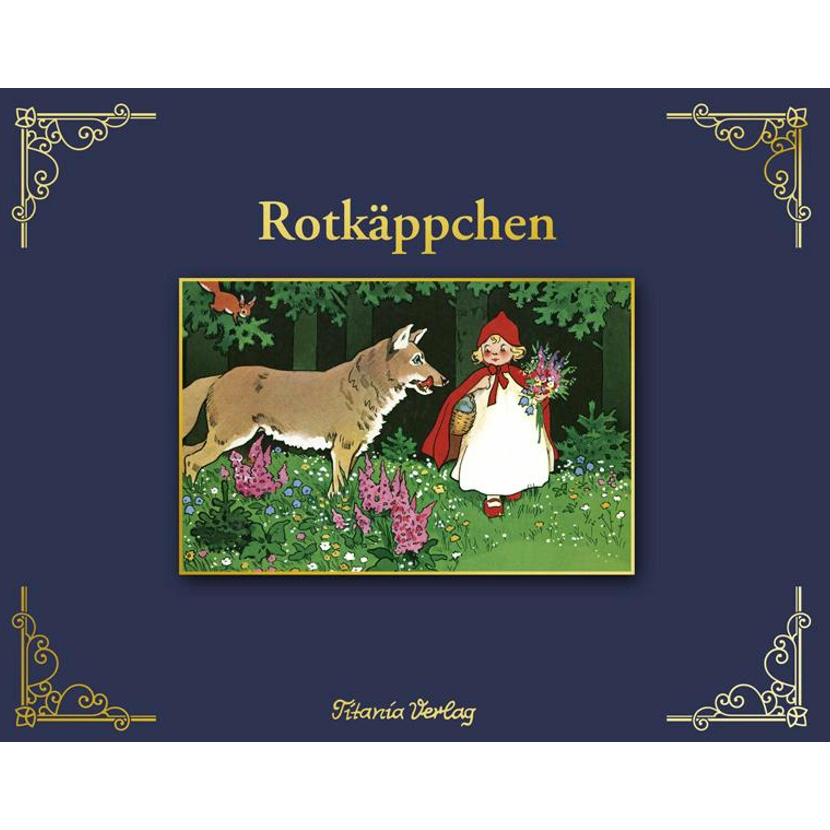 Thumbnail - Rotkäppchen, Kinderbücher von Fritz Baumgarten, Jacob Grimm, Wilhelm Grimm