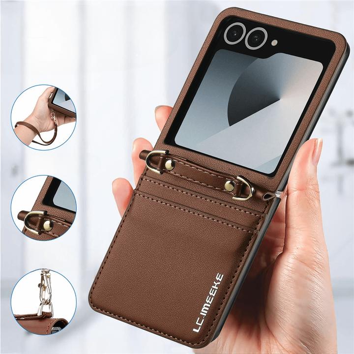 Immagine prodotto LC.Imeeke L1 Series Leder Etui Hülle (Samsung Galaxy Z Flip7)