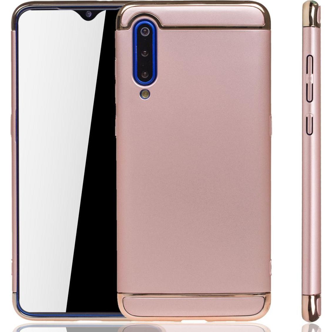 König Design Xiaomi Mi 9 Hülle Case Handy Cover Schutz Tasche Schutzhülle Bumper Schale Pink (Xiaomi Mi 9), Smartphone H...
