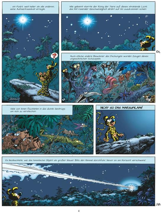 Produktbild Marsupilami 14: Sternenherz (Deutsch, André Franquin, Stéphan Colman, 2019)